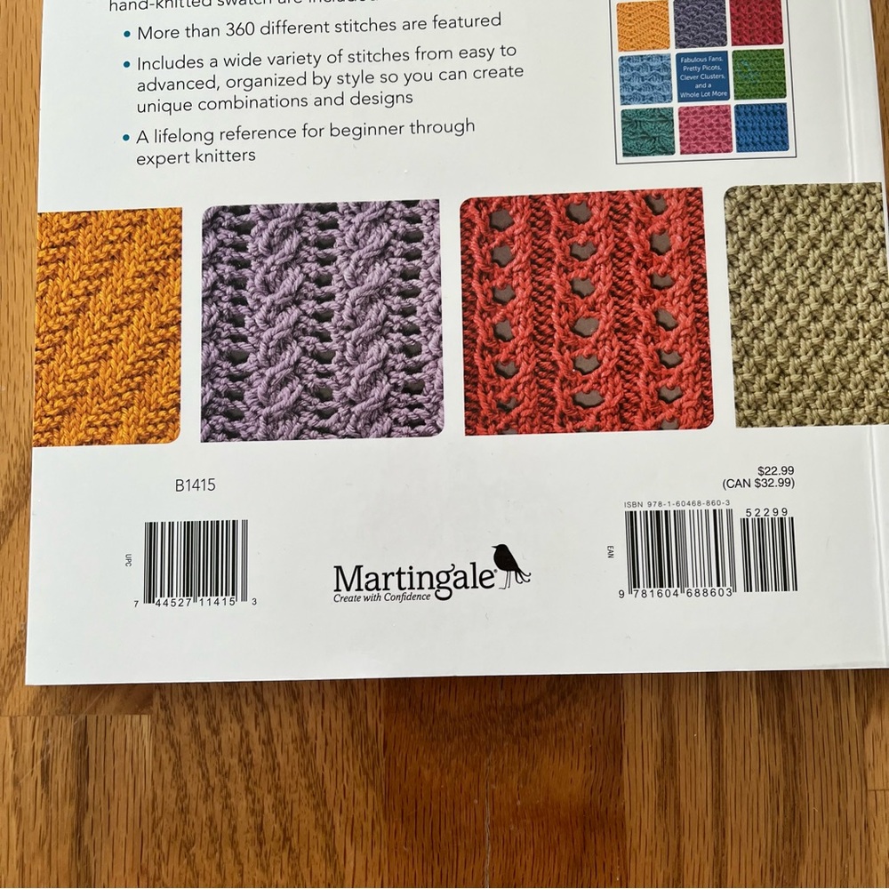 NWT "The Big Book of Knit Stitches" Comprehensive Pattern Book - Picture 5 of 16